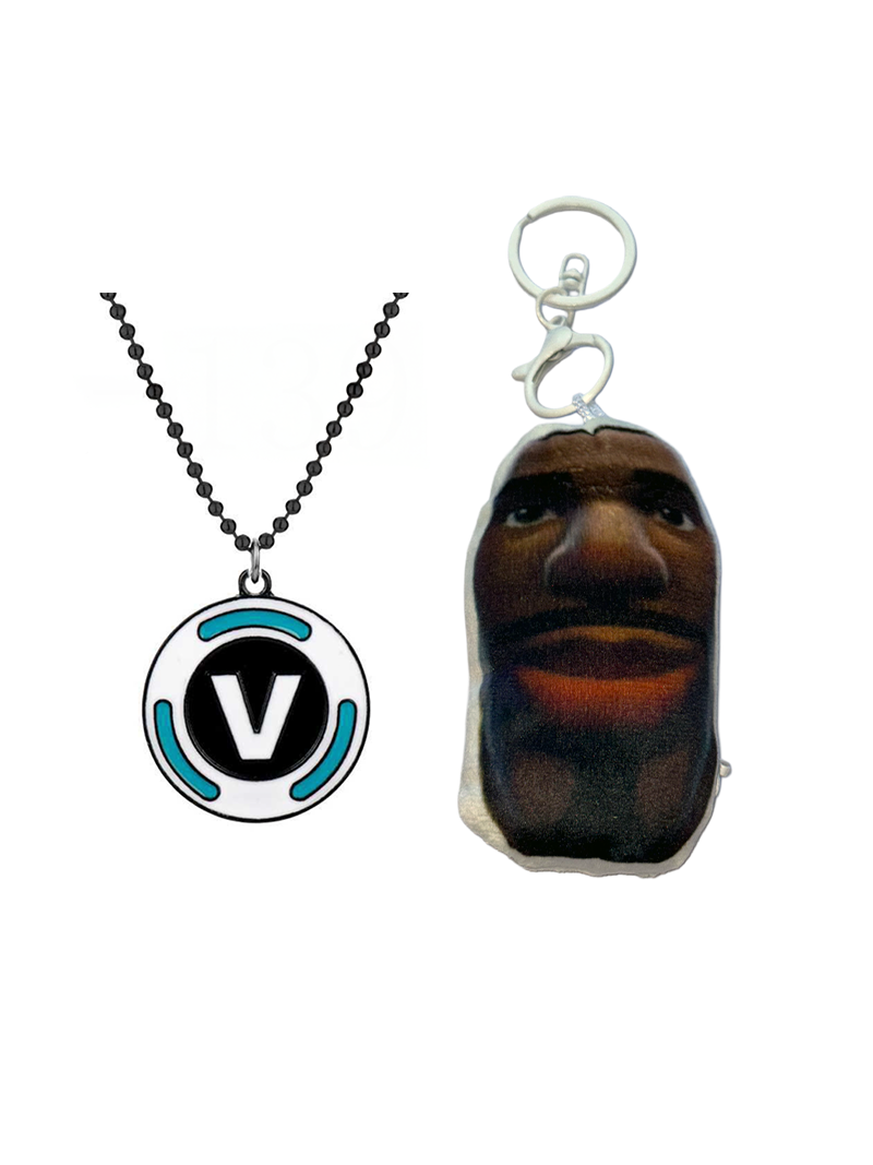 Fortnite pendant + keychain