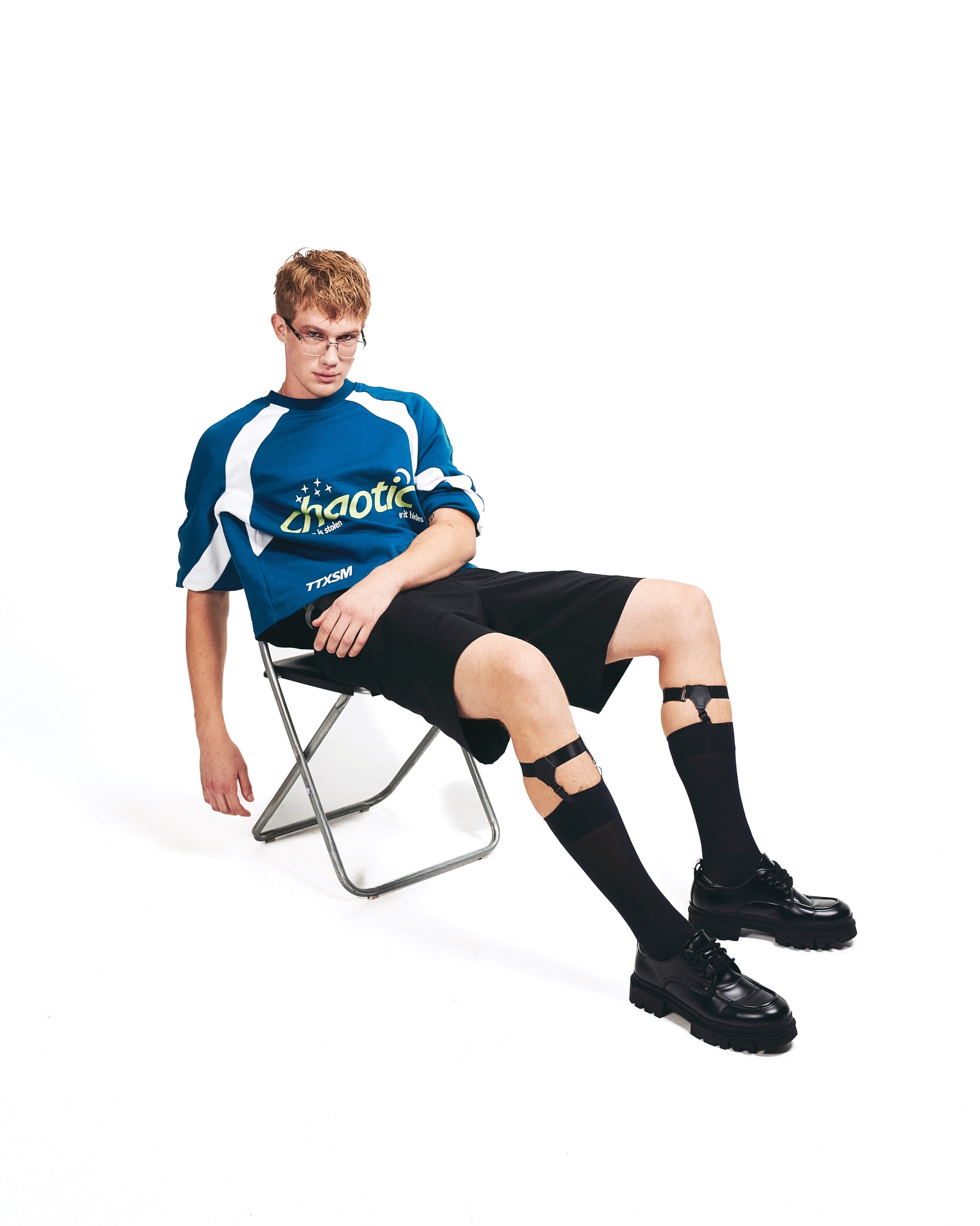 Светр TT x SM SWEATSHIRT BLUE