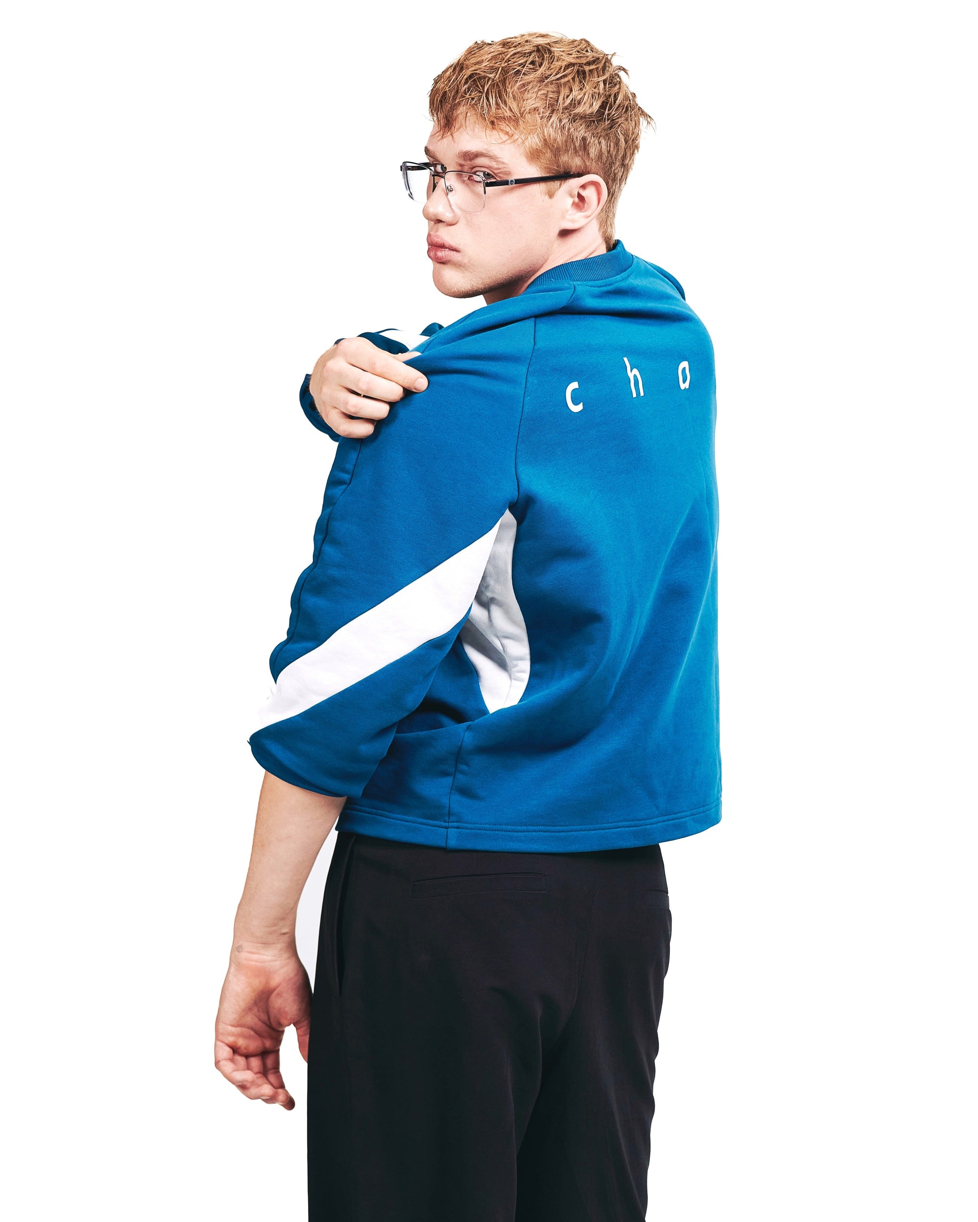 Светр TT x SM SWEATSHIRT BLUE
