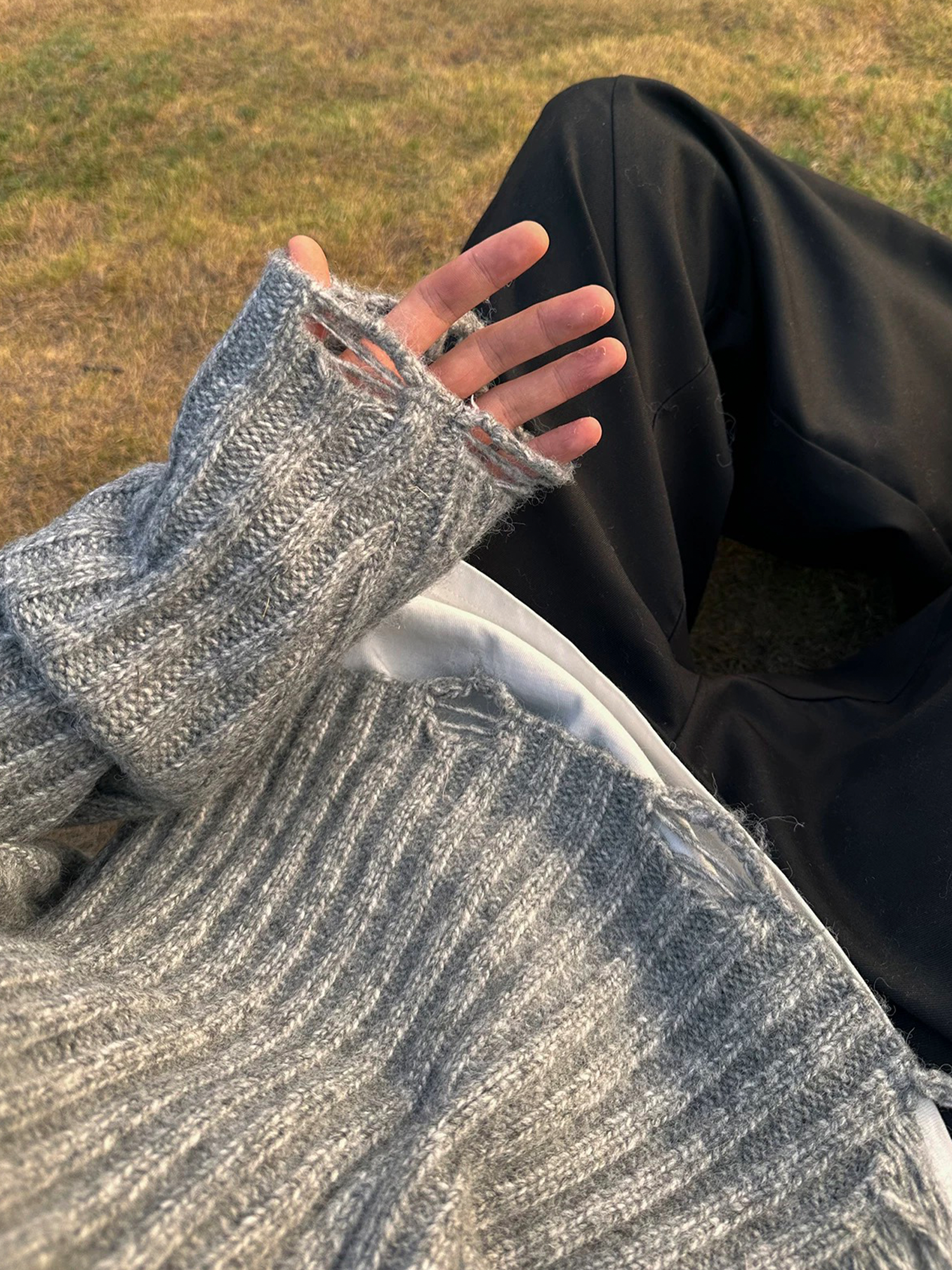 Светр DISTRESSED