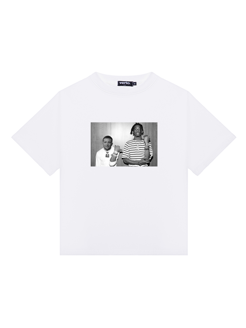Футболка Zelenskyy x Playboi Carti біла