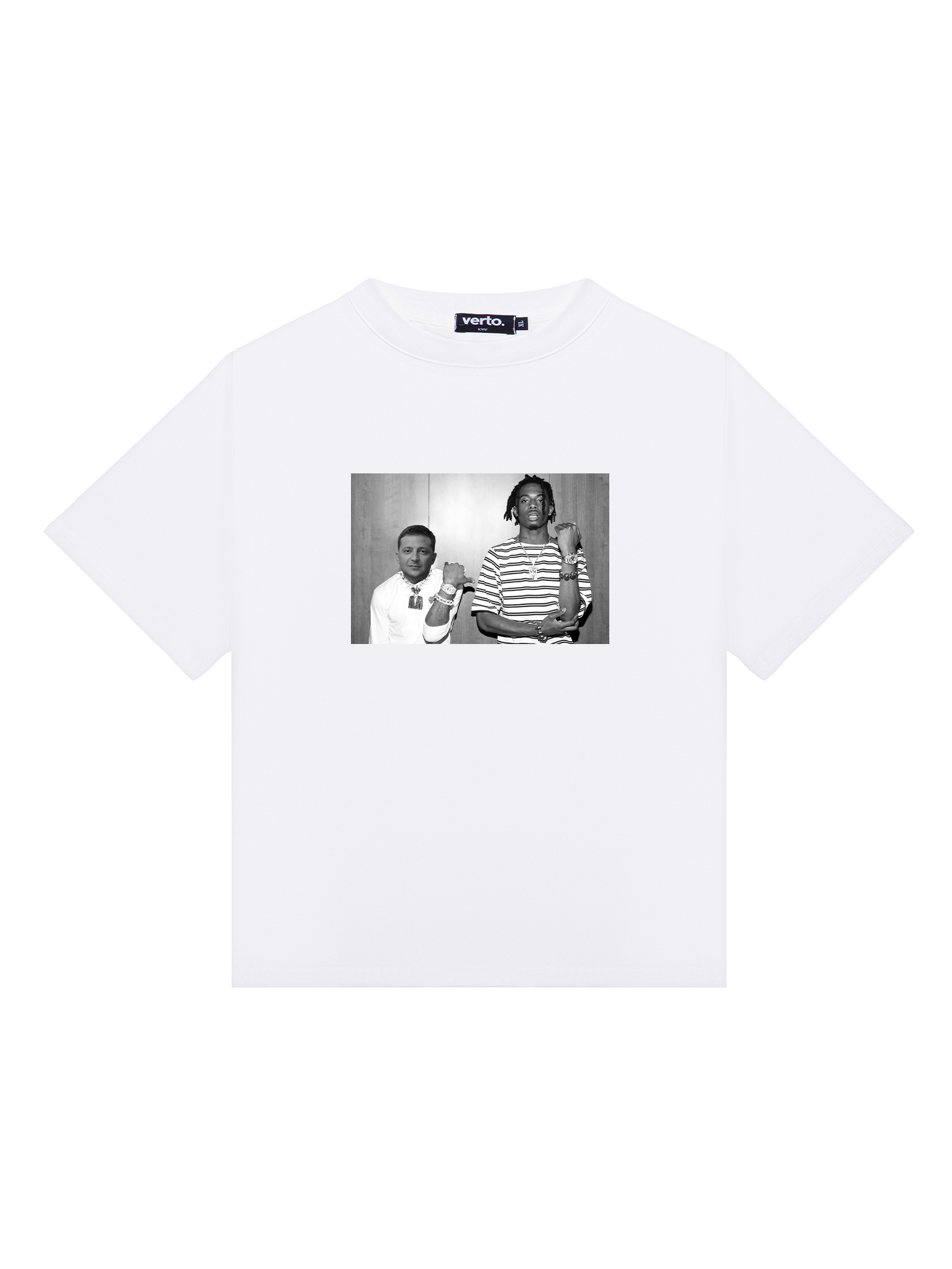 Футболка Zelenskyy x Playboi Carti біла