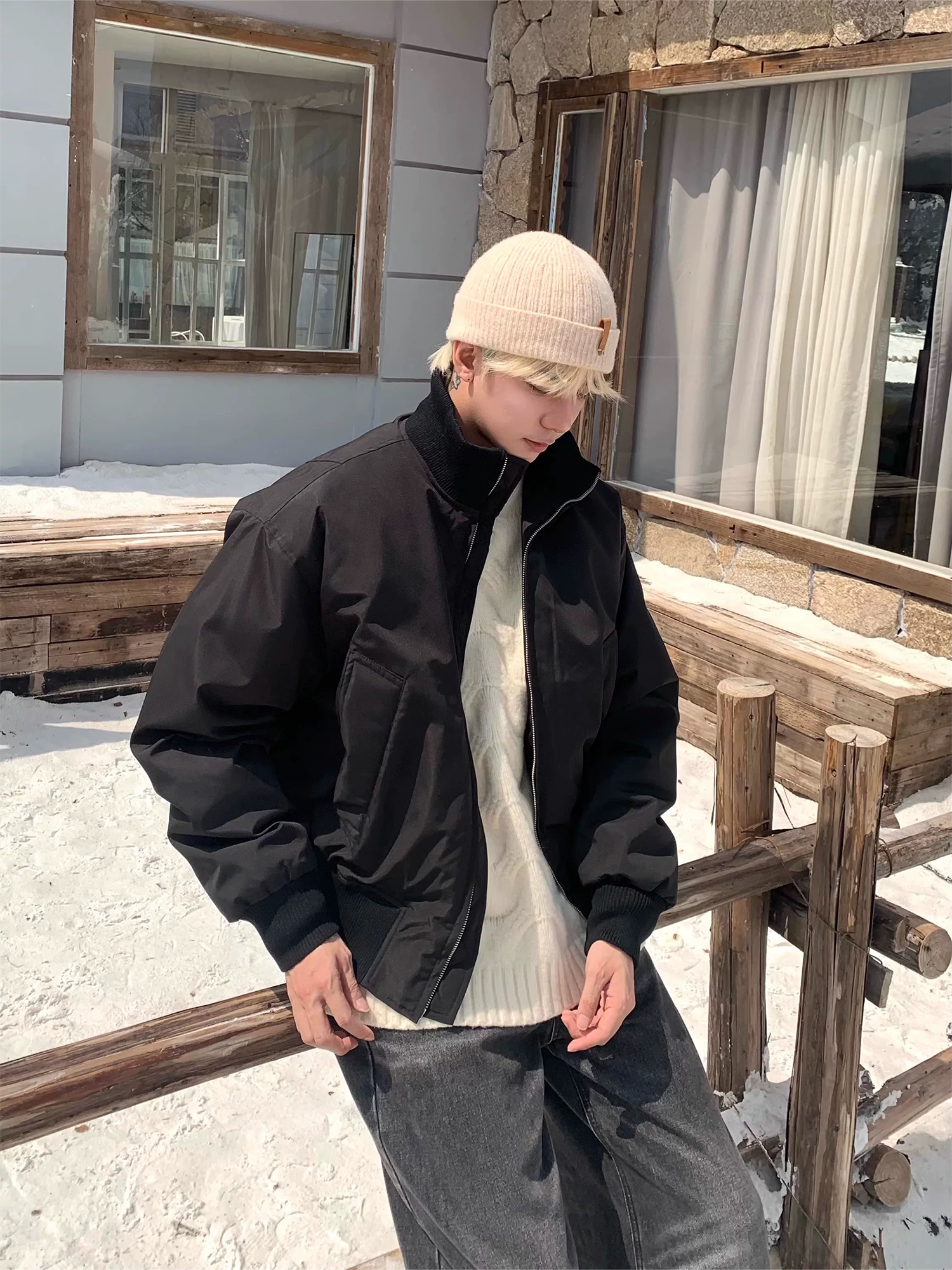 Бомбер BASIC BLACK