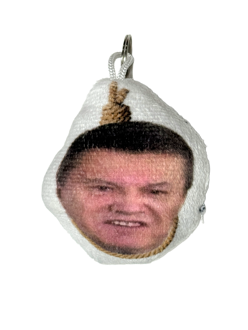 Keychain with speaker Yanukovych on the gallows