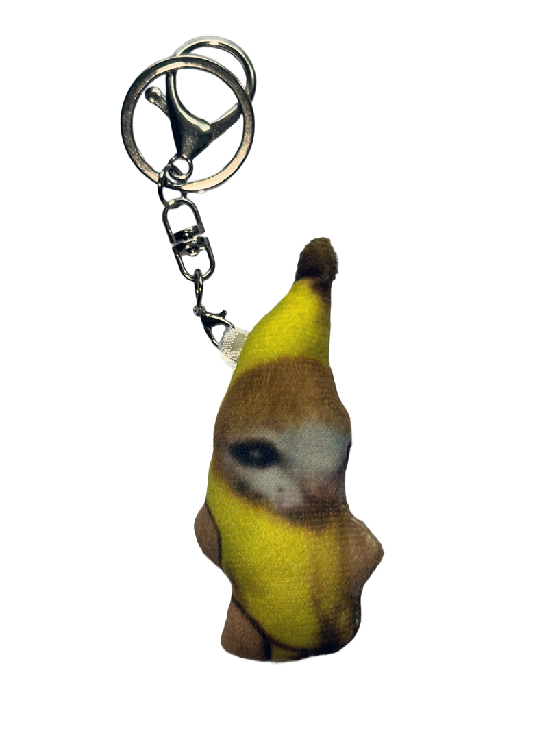 Брелок із динаміком Кіт-Банан (майже плаче)