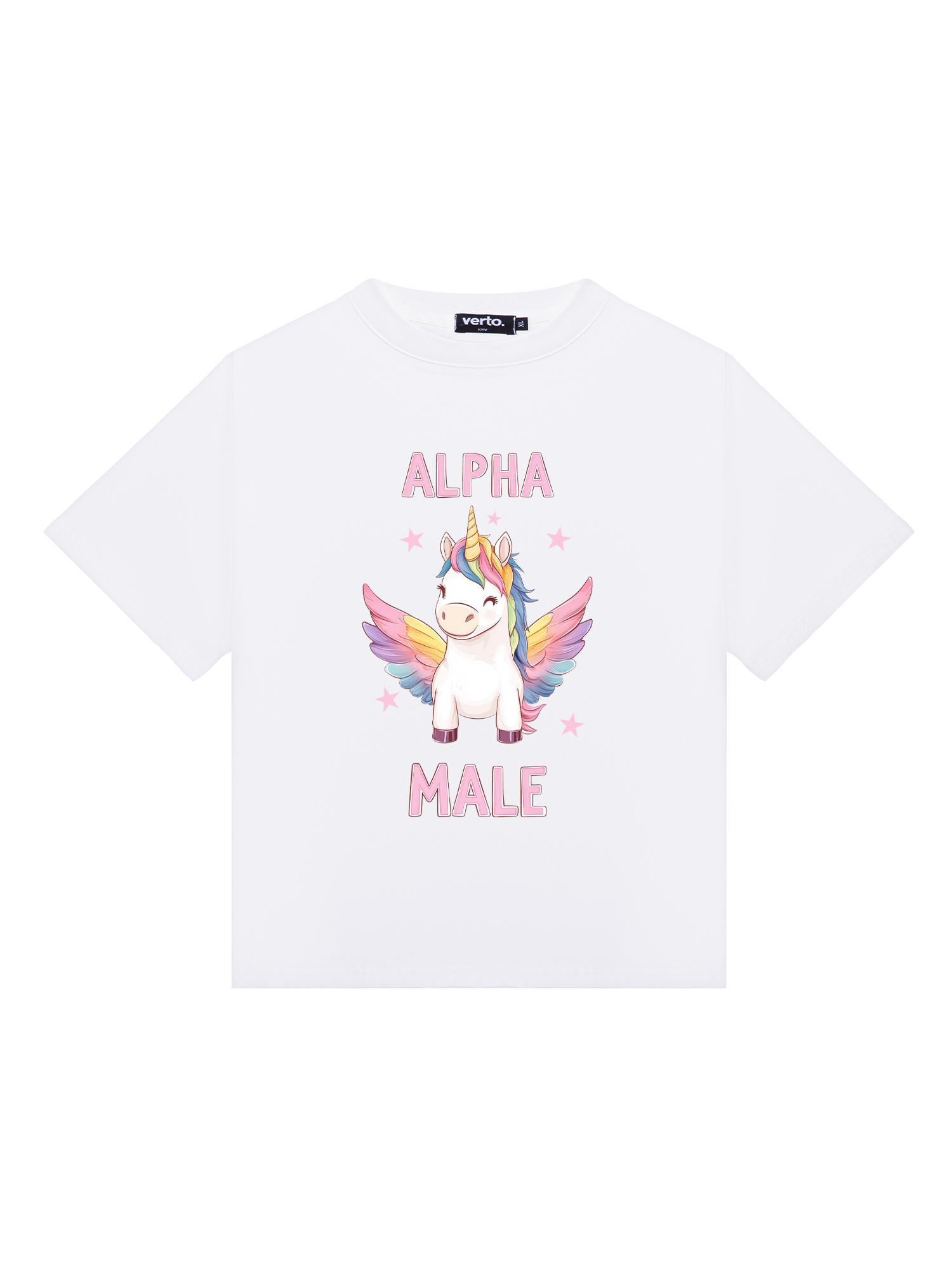 Футболка Alpha Male біла
