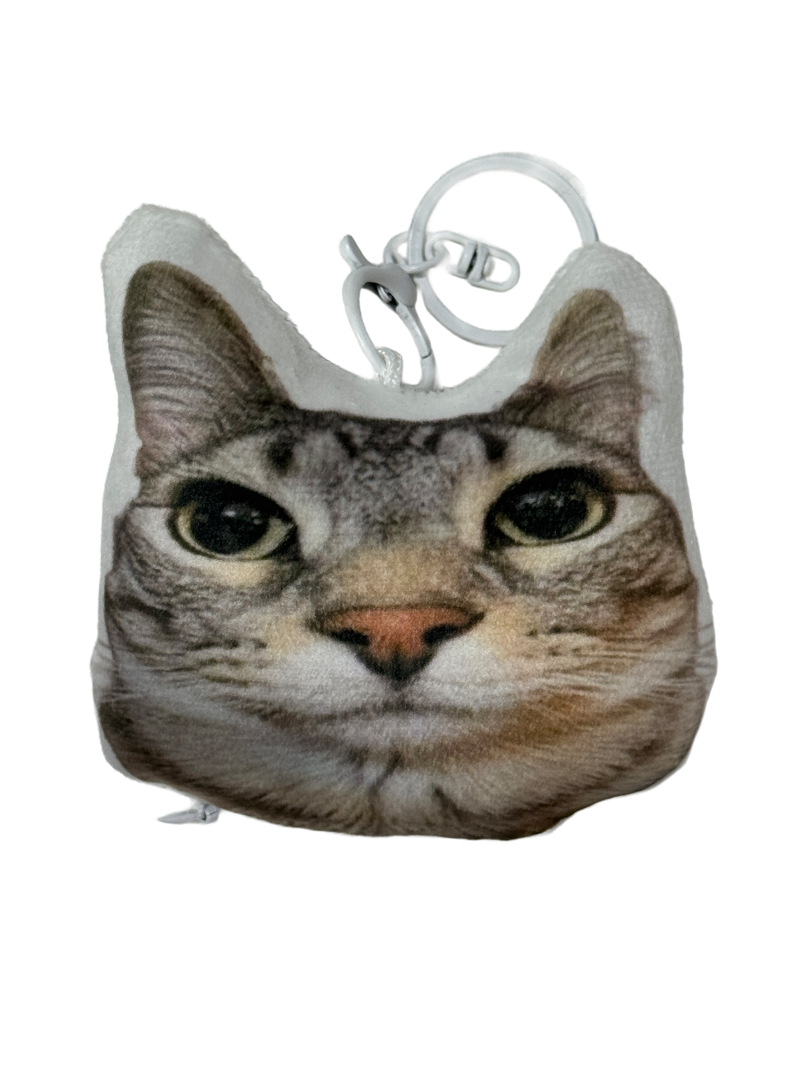 Брелок із динаміком Thousand Yard Stare Cat