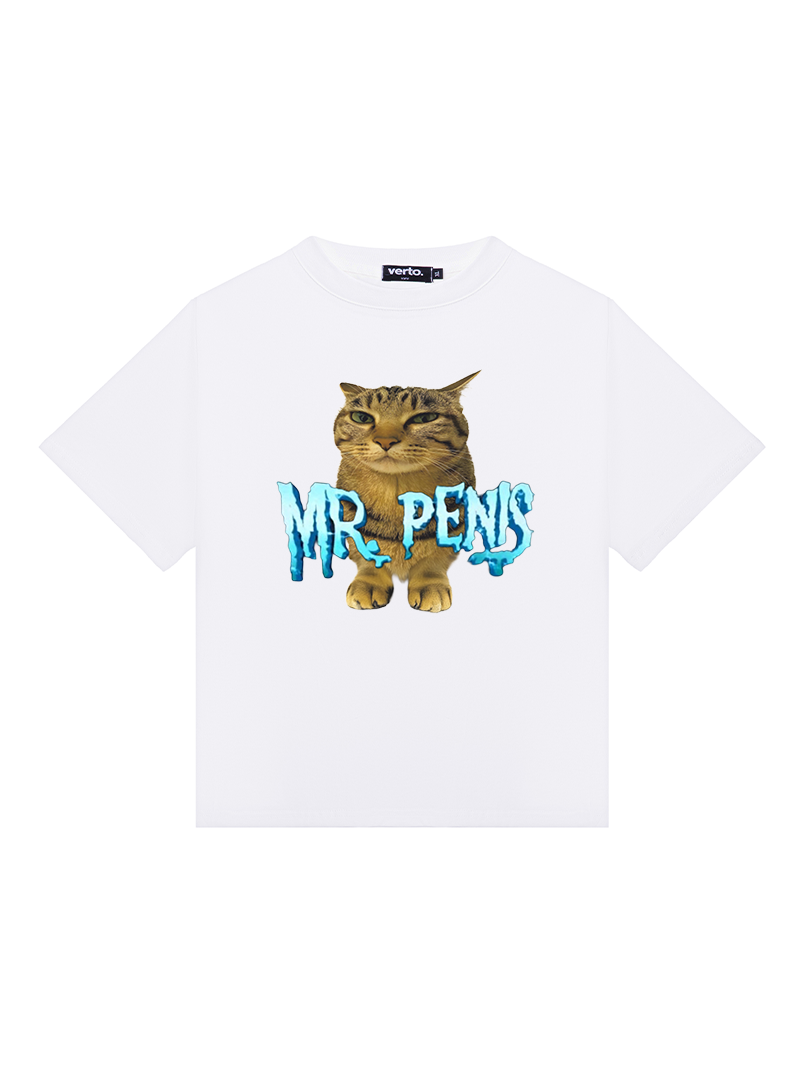 Футболка Mr. Penis біла