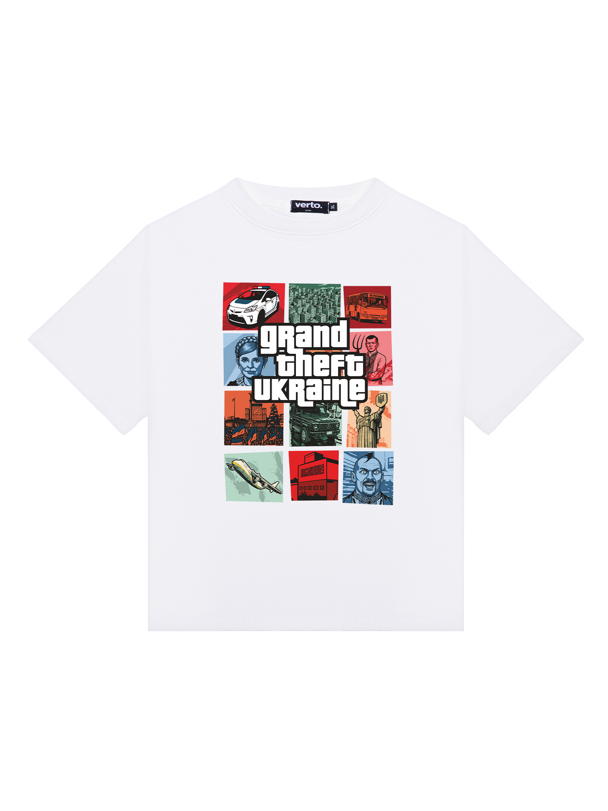 Футболка GTA Ukraine біла