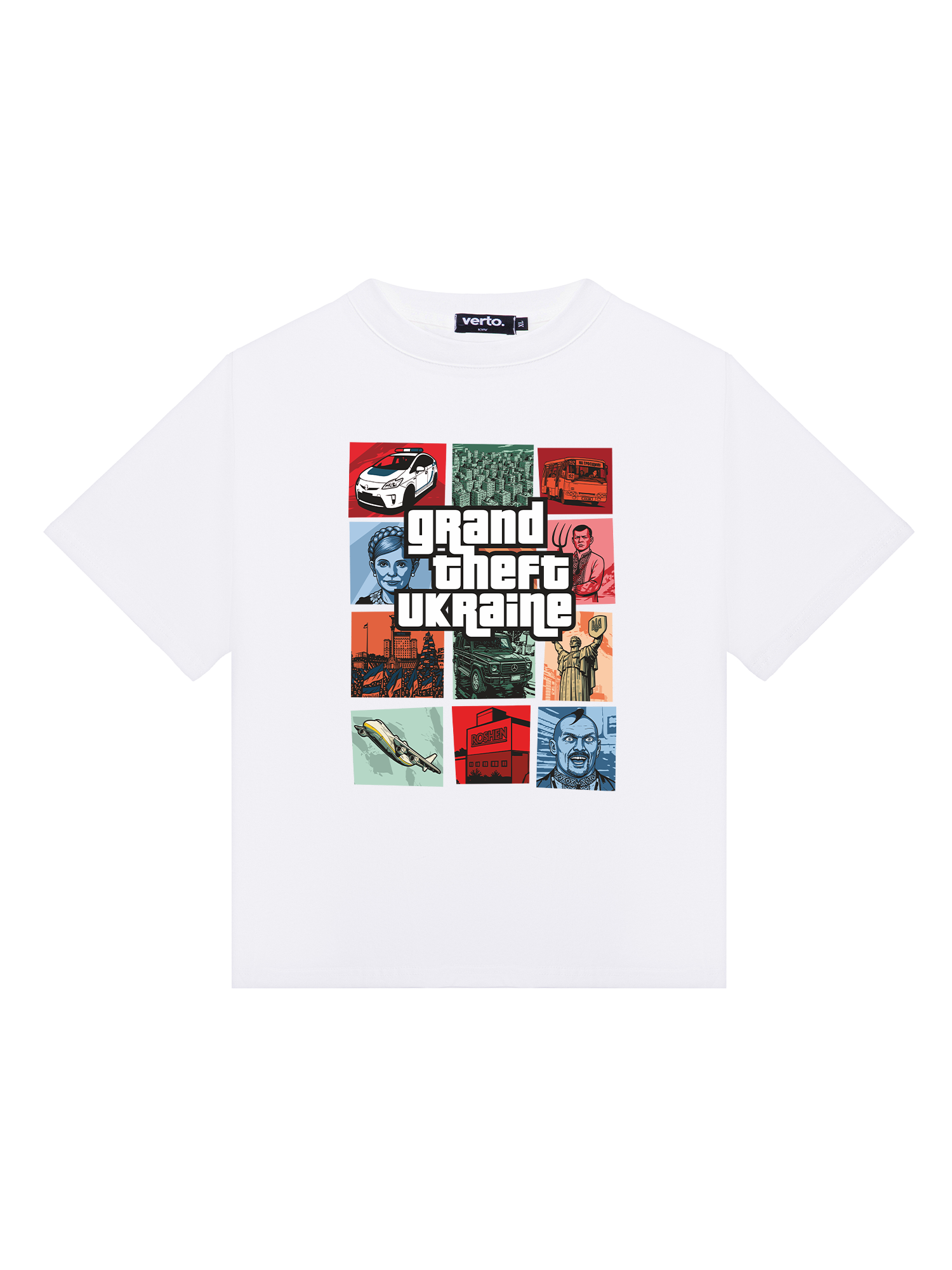 Футболка GTA Ukraine біла
