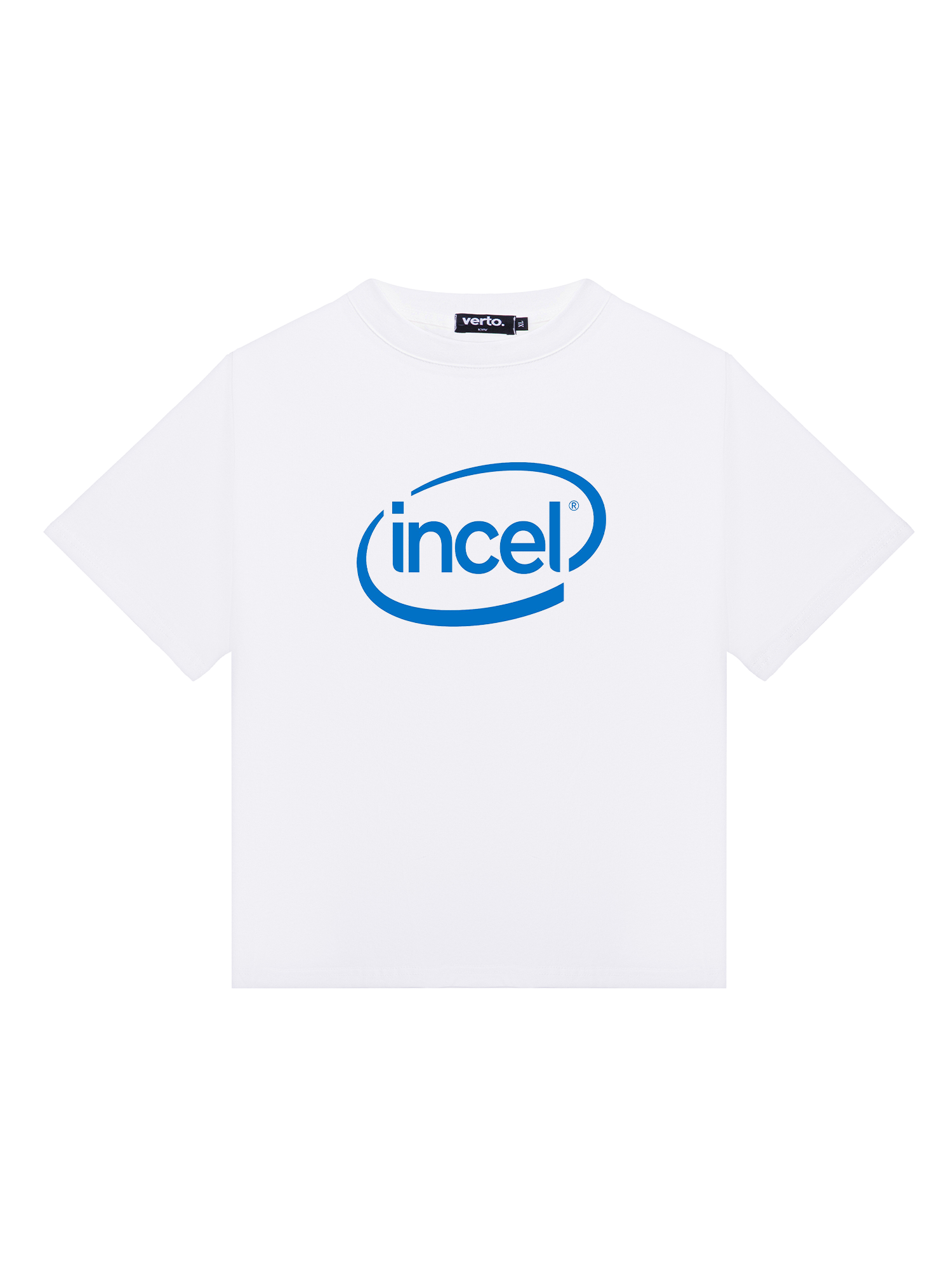 Футболка Incel біла