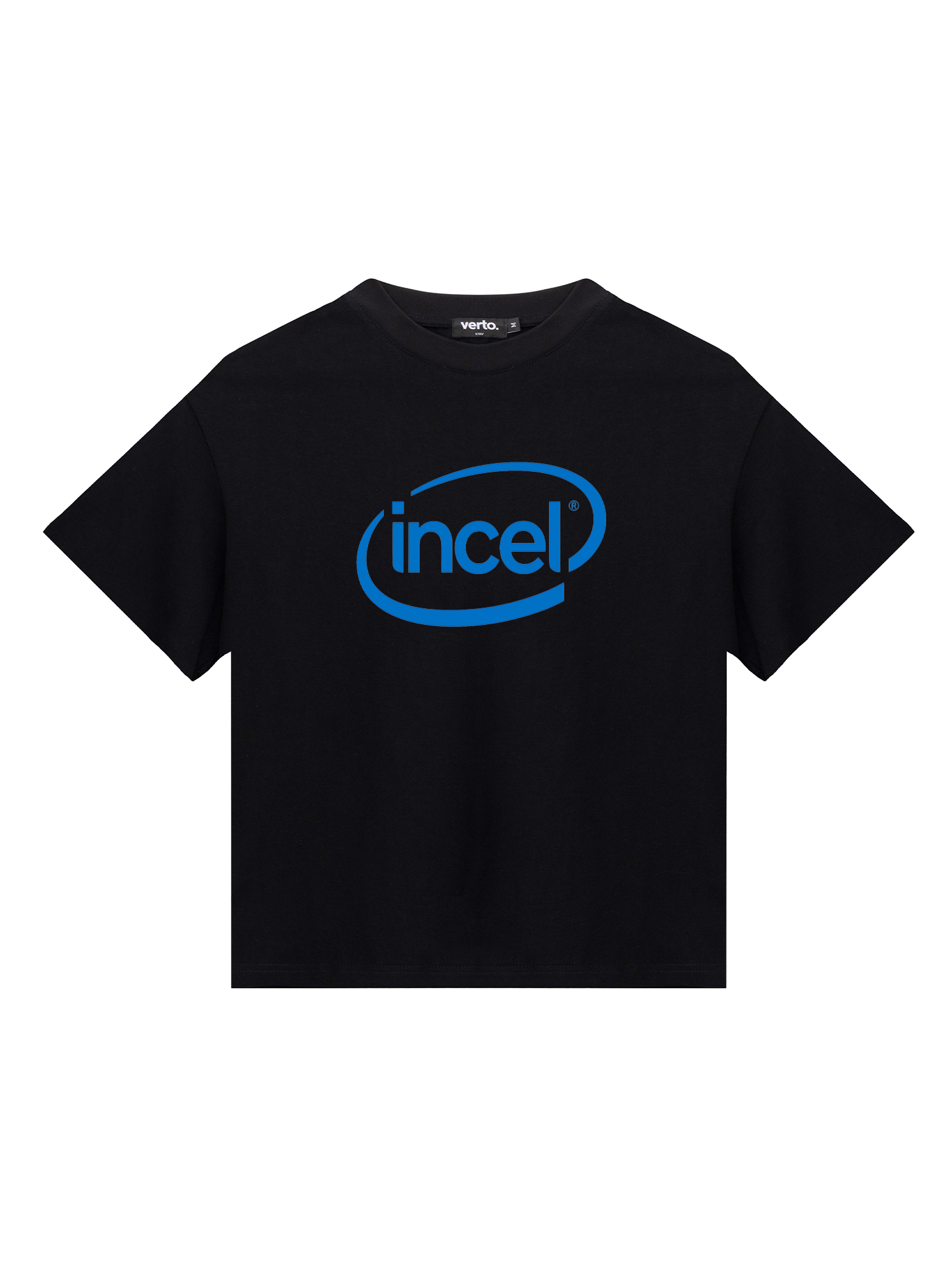 Футболка Incel чорна