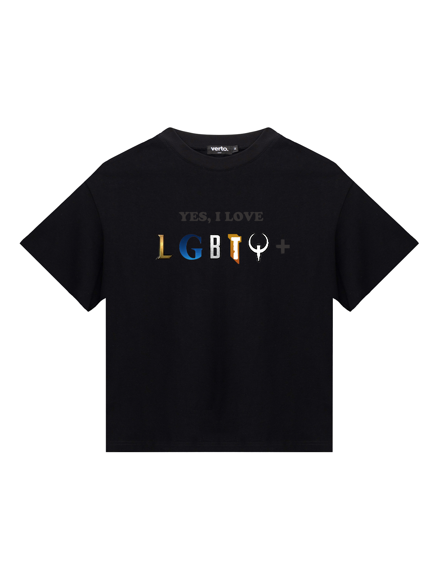 Футболка LGBTQ+ чорна