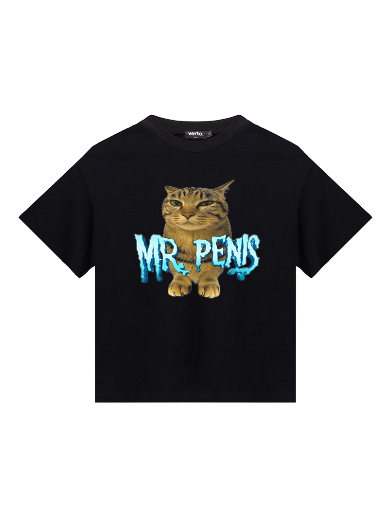 Футболка Mr. Penis чорна