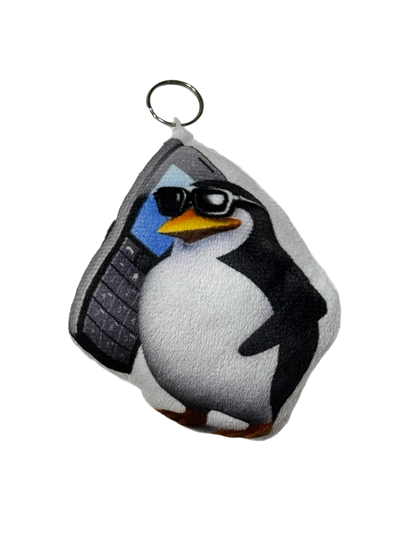 Брелок із динаміком імбовий пінгвін