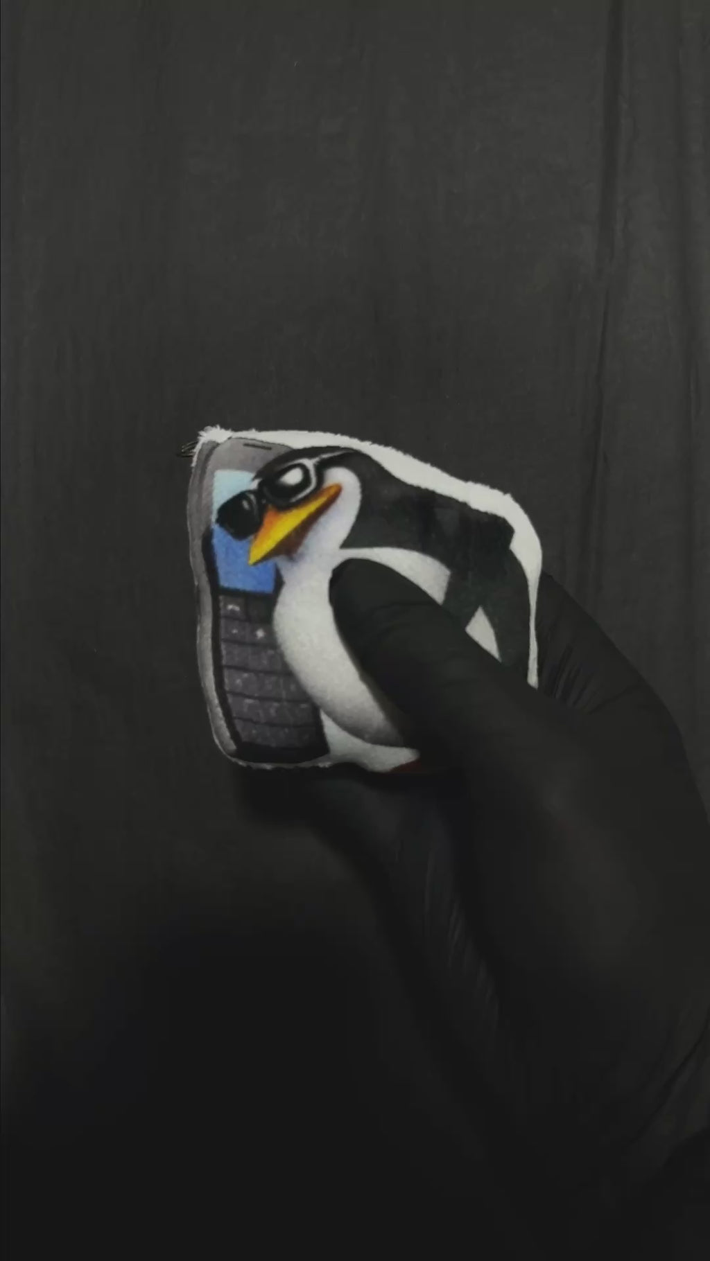 Брелок із динаміком імбовий пінгвін