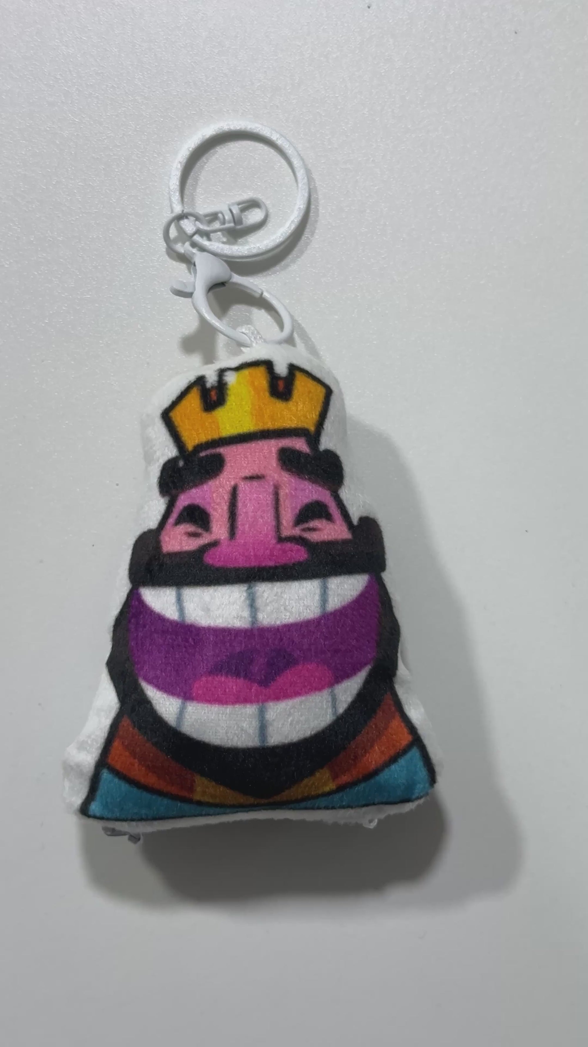 Брелок із динаміком Clash Royale Король Хіхі ХаХа