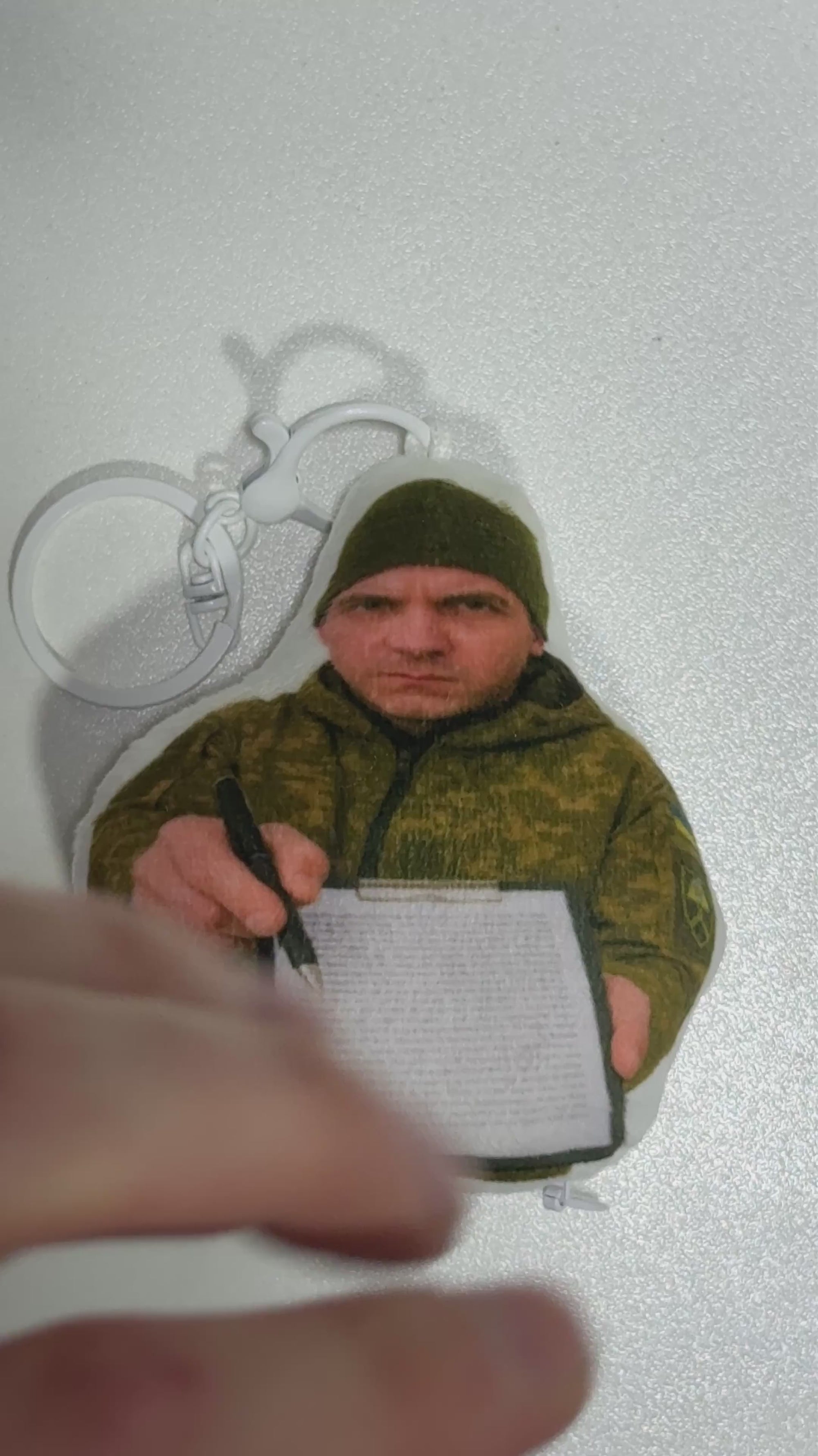 Брелок із динаміком ТЦК