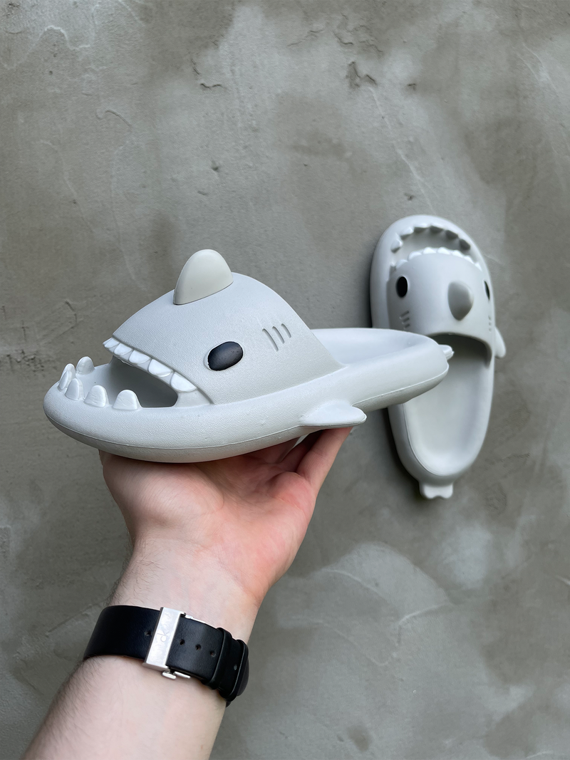 Капці SHARK SLIPPERS WHITE