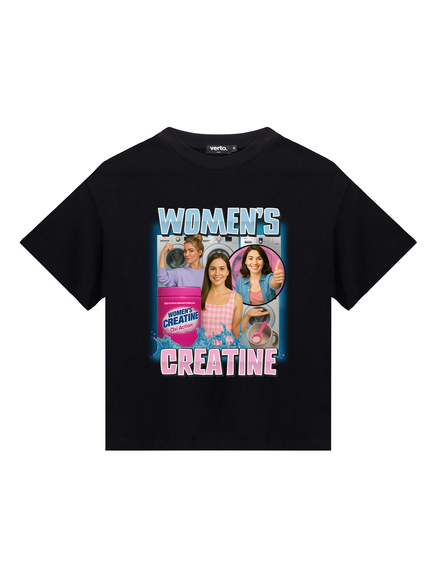 Футболка Women's Creatine чорна