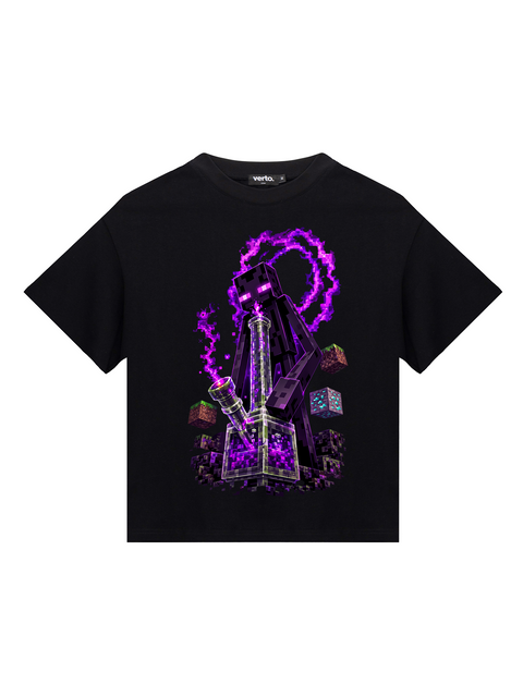 Футболка Enderman Bong чорна 388385744 фото