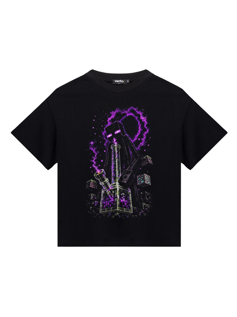 Футболка Enderman Bong чорна 388385744 фото