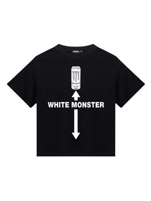 Футболка White Monster чорна 388385809 фото